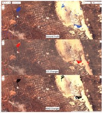 Automated habitat change detection methods using satellite data to improve conservation law implementation. image.