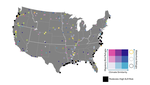 Maps showing the distribution of biodiversity and carbon relative to protected areas.