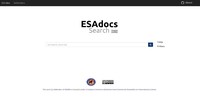 ESAdocs Search image.