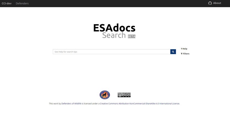ESAdocs Search